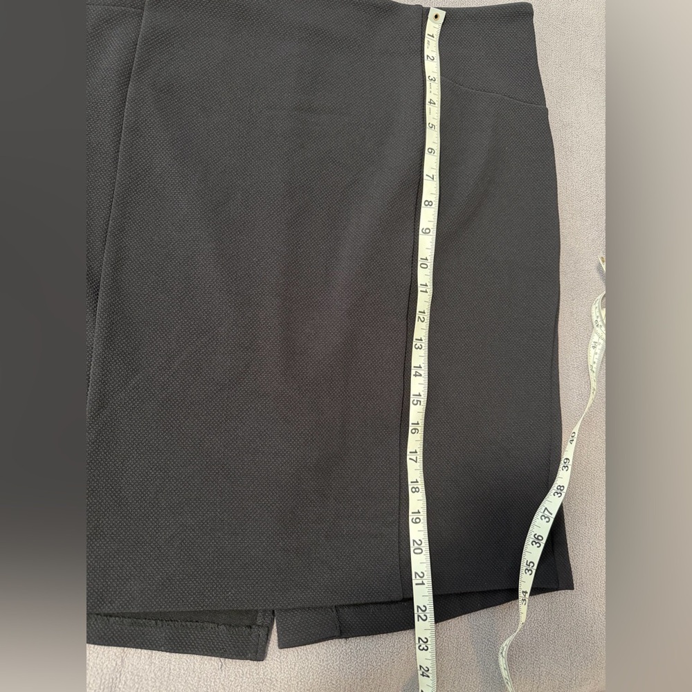 Roz & Ali Classic Black Pencil Skirt 2X - Picture 8 of 10